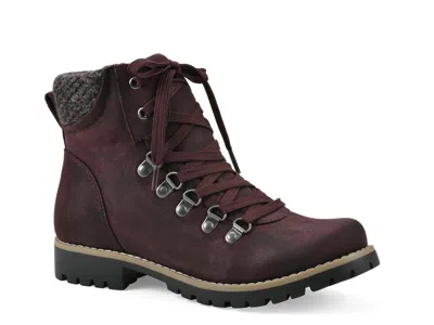 Cliffs By White Mountain Primed Bootie In Burgundy
