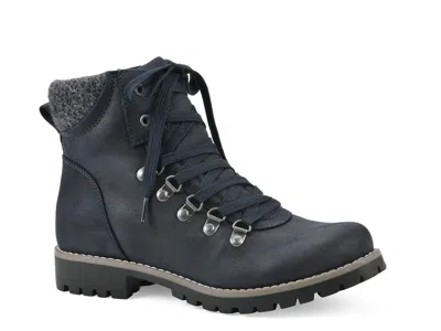 Cliffs By White Mountain Primed Bootie In Navy