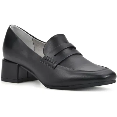 Cliffs By White Mountain Quiana Womens Block Heel Manmade Block Heels In Black