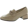 Cliffs By White Mountain Quinbee Womens Padded Insole Slip On Loafer Heels In Multi