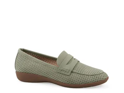 Cliffs By White Mountain Samson Penny Loafer In Green