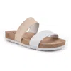 Cliffs By White Mountain Tahlie Womens Slide Sandals In Multi