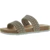 Cliffs By White Mountain Tahnkful Weave Strap Sandal In Beige