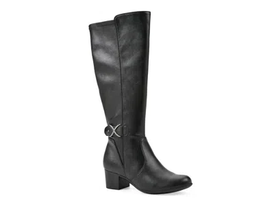 Cliffs By White Mountain Trinidy Riding Boot In Black