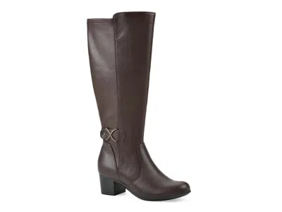 Cliffs By White Mountain Trinidy Riding Boot In Brown