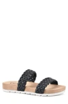 Cliffs By White Mountain Truly Slide Sneaker In Black/smooth