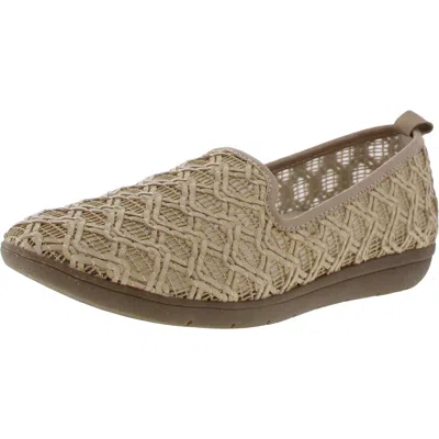 Cliffs By White Mountain Twisty Womens Woven Manmade Flat Shoes