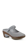 Cliffs By White Mountain Vinto Mule In Blue Raspberry Sueded