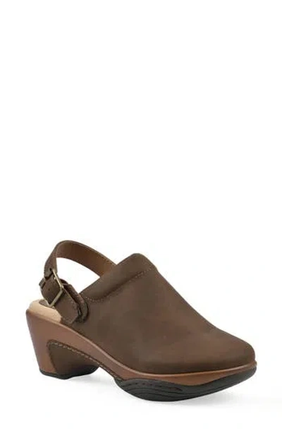 Cliffs By White Mountain Viewable Clog In Brown Smooth