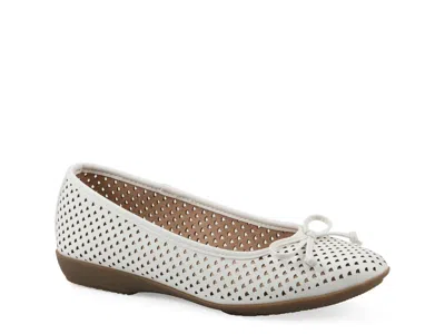 CLIFFS BY WHITE MOUNTAIN CLIFFS BY WHITE MOUNTAIN WIDE WIDTH CARRIS BALLET FLAT