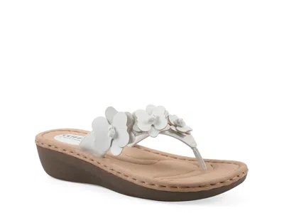 Cliffs By White Mountain Wide Width Cassilia Wedge Sandal