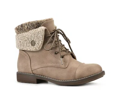 Cliffs By White Mountain Wide Width Duena Wide Bootie In Brown