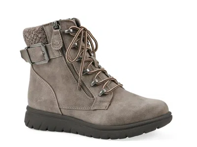 Cliffs By White Mountain Wide Width Hearten Hiker Bootie In Taupe