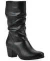 Cliffs By White Mountain Women's Angelie Mid Shaft Boot In Black