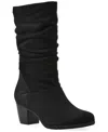 Cliffs By White Mountain Angelie Slouch Boot In Black