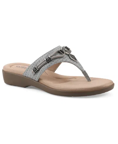 Cliffs By White Mountain Bainah Thong Sandal In Multi