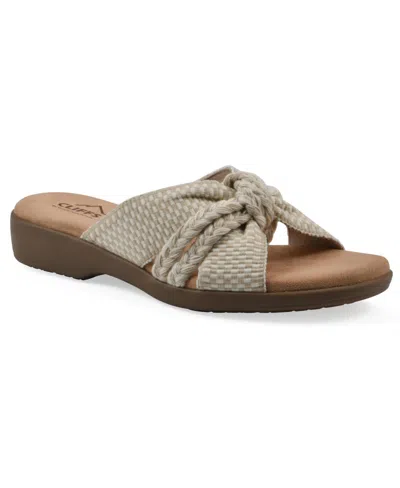 Cliffs By White Mountain Women's Blinding Slide Slip-on Sandals