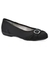 Cliffs By White Mountain Calming Buckle Strap Flat In Black