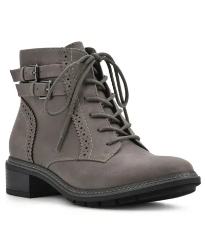Cliffs By White Mountain Women's  Elibeth Boots Charcoal Ankle Bootie Zap2177 In Gray