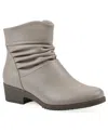 Cliffs By White Mountain Durbon Scrunch Boot In Light Taupe Smooth