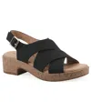 Cliffs By White Mountain Finlee Block Heel Sandal In Multi