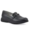 Cliffs By White Mountain Flow Bit Loafer In Navy Smooth