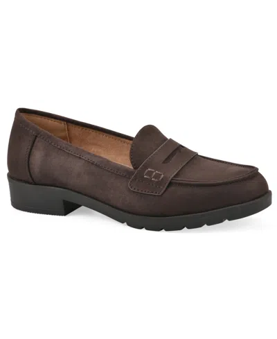 Cliffs By White Mountain Galah Penny Loafer In Brown