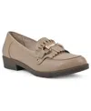 Cliffs By White Mountain Galeena Buckle Kiltie Loafer In Natural Smooth