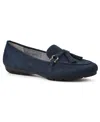 Cliffs By White Mountain Women's Gush Flat Loafer In Blue