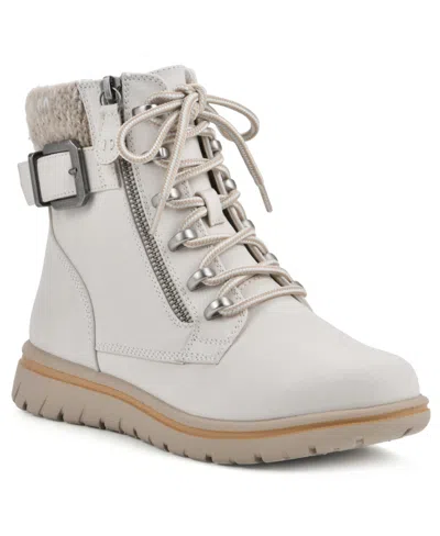 Cliffs By White Mountain Women's Hearten Lace-up Boot In Gray