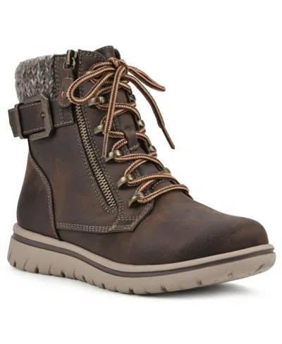 Cliffs By White Mountain Women's Hearten Lace-up Boot In Multi