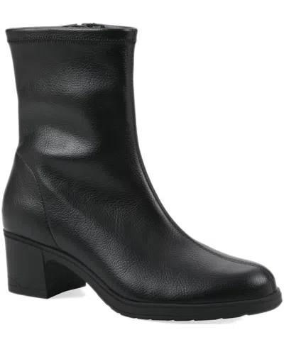 Cliffs By White Mountain Women's Huda Block Heel Bootie In Black