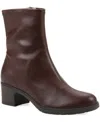 Cliffs By White Mountain Women's Huda Block Heel Bootie In Brown