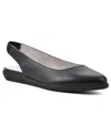 Cliffs By White Mountain Memory Slingback Flat In Gray