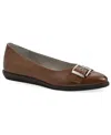 Cliffs By White Mountain Women's Miliani Ballet Flat In Brown