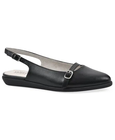Cliffs By White Mountain Women's Miloni Slingback Flat In Black