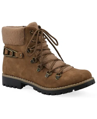 CLIFFS BY WHITE MOUNTAIN WOMEN'S PIONEER LACE-UP BOOTIES