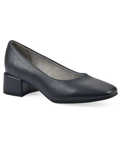 CLIFFS BY WHITE MOUNTAIN WOMEN'S QUINTESA BLOCK HEEL DRESS PUMPS