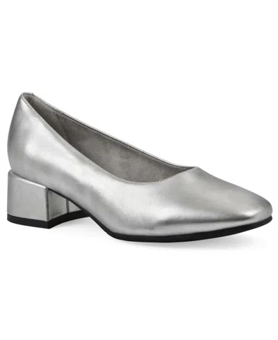CLIFFS BY WHITE MOUNTAIN WOMEN'S QUINTESA BLOCK HEEL DRESS PUMPS