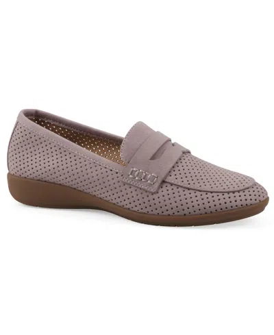 Cliffs By White Mountain Women's Samson Slip-on Loafers In Purple