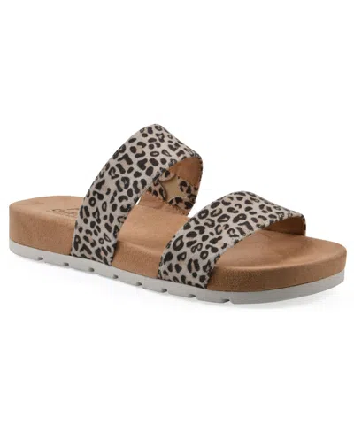 CLIFFS BY WHITE MOUNTAIN WOMEN'S TAHLIE SLIDE SLIP-ON SANDALS