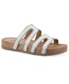 Cliffs By White Mountain Tinarose Platform Sandal In White