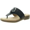 Cliffs By White Mountain Womens Embellished Manmade Thong Sandals