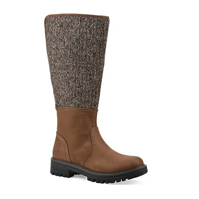 Cliffs By White Mountain Womens Fall 2026 Chunky Heel Riding Boots In Brown