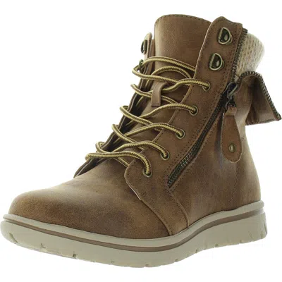 Cliffs By White Mountain Womens Lace-up Man Made Winter & Snow Boots