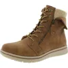 Cliffs By White Mountain Womens Lace Up Mixed Media Winter & Snow Boots In Multi