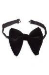 CLIFTON WILSON CLIFTON WILSON SILK VELVET BOW TIE