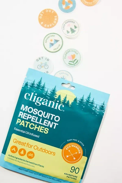 Cliganic Mosquito Repellent Patches, 90 Pack In Blue