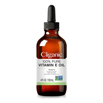 Cliganic Pure Vitamin E By  For Unisex - 4 oz Oil In White