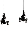 Climbimg Man Wall Art Climbing Man Pack Of 2 Wall Art Pieces